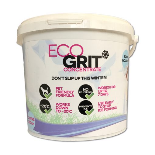 5kg Ice Melt Bucket & Scoop | Pet-Friendly Deicer | EcoGrit